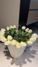 京东鲜花云南昆明鲜花基地直发10支白色玫瑰生活鲜花源头直发 实拍图