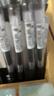 百乐（PILOT）BL-G2-5-B按动中性笔子弹头啫喱笔签字笔 黑色 0.5mm 12支装 实拍图