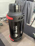 恩尔美（nRMEi）保温杯壶大容量户外72小时长效保温瓶男家用热水瓶车载便携旅行壶 磐石黑2000ml【72小时保温+提手+背带】 实拍图