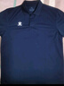 卡尔美（KELME）运动POLO衫男士翻领运动T恤夏季纯色女士 透气速干定制短袖 男 藏青 2XL 实拍图