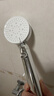 Rosecret【德国】增压淋浴花洒喷头全套强劲家用多功能洗澡手持莲蓬喷头 五档单花洒【星光银】六代升级版 硅胶出水孔密集大出水量畅享淋浴 实拍图