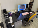 戟创AGKey-钛戟S3电竞桌台式电脑桌实木家用书桌可装机械臂碳纤维 【S3黑碳纤维纹】ENF级环保 160*80*75cm加深整板 实拍图