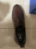 意尔康男鞋圆头商务正装鞋春秋单鞋系带皮鞋德比婚鞋 53449W 棕色 44 实拍图