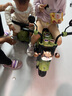 哈哈怪儿童电动摩托车儿童摩托车3-6岁儿童电动车玩具车可坐人儿童车 豪华绿|6V10电瓶+双驱+遥控+挎斗 实拍图