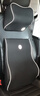 GiGi吉吉GiGi汽车头枕腰靠 G-1107+1110记忆棉腰靠垫护颈枕两件套黑色 实拍图