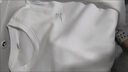 特步（XTEP）保暖卫衣男秋冬季运动服刺绣针织上衣男装休闲圆领加绒套头衫 明月白-常规款（0113） 3XL 实拍图