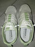 回力官方男鞋秋季网面小白鞋镂空凉鞋运动板鞋男百搭鞋子男 白绿色 43 实拍图