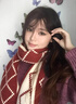 CHANEELR & KARITH围巾冬季女2025新款围脖加厚保暖披肩送女生老婆轻奢生日新年礼物 轻奢时尚百搭ck风【黑配卡其】 实拍图