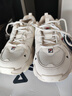 斐乐猫爪鞋女鞋老爹鞋休闲鞋女休闲复古厚底运动鞋 猫爪四代-AW古白色/白天鹅 38.5 实拍图