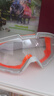 乌斯京护目镜防雾防化学实验全封闭切割防飞溅骑行防尘防风沙劳保防护眼镜橙色 实拍图