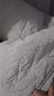 无印良品A类全棉床笠罩1.8x2米单件纯棉加厚夹棉床单全包防滑床垫保护套子 冰山灰【A类母婴级 品质严选】 180*200cm【床笠单件】 实拍图