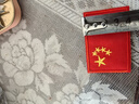 呈爱刺绣国旗布贴羽绒服衣服补丁贴熨烫粘贴可缝可水洗五星红旗衣服贴 4#红旗（6.4*4.8cm) 带热熔胶 实拍图
