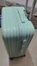大嘴猴（paul frank）行李箱女拉杆箱男轻音万向轮旅行箱学生出差商务拉链箱大容量皮箱 薄荷绿（加厚耐用） 24英寸 /适合中短途 实拍图