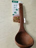 双枪（Suncha） 鸡翅木铲子不粘锅铲木铲炒菜铲长柄木质厨具 鸡翅木-汤勺（升级款） 实拍图
