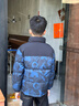 波司登【疯狂动物城】新款儿童羽绒服保暖外套厚中性男女短款立领新年红 冰川熊蓝9CR8 150 /72 约140-150cm 36kg-卡码拍大 实拍图