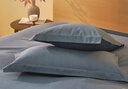 水星家纺枕套全棉枕头套100%纯棉磨毛加厚枕头罩一对装双人家用48x74cm 实拍图
