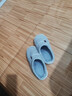 冬季棉拖鞋男居家防滑加厚毛绒保暖女士棉拖鞋2025新款情侣拖鞋女 灰色 42-43 【适合40-41的脚】 实拍图