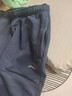 李宁运动裤男子秋冬季休闲裤拉链保暖卫裤直筒运动长裤AKLUA75 实拍图