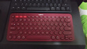罗技（Logitech）时尚系列 K380 无线键盘 蓝牙办公键盘 女友 便携超薄键盘 笔记本键盘 红色 实拍图