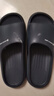 洁丽雅防臭拖鞋男士夏季2025新款居家室内浴室洗澡eva家用防滑凉拖鞋女 藏青 【2.0升级款 | 材质提升 送品牌包装袋】 42-43 【适合41-42码】 实拍图