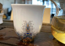 容山堂珐琅彩泡茶杯陶瓷主人杯单杯茶盏公道杯盖碗茶洗壶承茶壶功夫茶具 金丝珐琅彩品茗茶杯-宝蕴款 实拍图