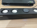 索爱（soaiy）电脑音响SH18蓝牙长条音箱家用桌面低音炮多媒体台式机笔记本炫彩灯光电竞音响  标准版黑 实拍图