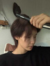 HYUNDAI直发夹板卷发棒男生专用女士负离子迷你小型电夹板烫发棒直卷两用短发蓬松拉直板夹发刘海板宿舍用 【礼盒款】直卷两用+三千万负离子护发 10mm 实拍图