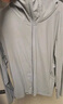 京东京造【UPF300+】防晒衣男士冰丝凉感夏季户外防晒服男女外套 浅灰3XL 实拍图