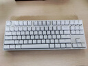 ikbcW200无线键盘键盘87键 机械键盘键盘办公打字手感好樱桃键盘键盘电竞游戏新年礼物  白色红轴 实拍图