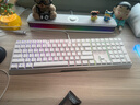 CHERRY樱桃 MX3.0S机械键盘 游戏键盘 电竞键盘 办公电脑键盘 RGB混光键盘 合金外壳 无钢结构 白色红轴 实拍图