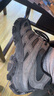 迈乐（Merrell）官方店男女款户外登山徒步鞋减震MOAB 3迈越者轻量防滑耐磨透气 J035881黑灰（男） 40 实拍图