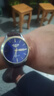 冠琴（GUANQIN）瑞士认证手表男士全自动机械表防水夜光双日历国表商务百搭男表 商务绅士钢带间蓝 实拍图