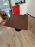 卓博餐桌升降桌子饭桌电脑桌吧台桌奶茶桌CJ52胡桃色50cm方桌 实拍图