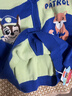 汪汪队立大功（PAW PATROL）儿童毛衣宝宝纯棉开衫毛衣男童针织衫女童外套2025秋季新款上衣 蓝绿 254PS0246 130 实拍图
