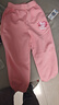 真维斯女童裤子春秋款儿童运动裤女孩秋季洋气卫裤秋装长裤新款时尚 粉 心跳乐蒂X 130 实拍图