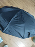 暖心话全自动雨伞折叠大号男女双人晴雨两用防紫外黑胶防晒遮阳伞太阳伞 72骨升级款大伞-尊贵黑 实拍图
