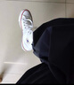 匡威（Converse）官方All Star经典帆布男女高帮休闲运动小白鞋101009 101009/白色 37 实拍图