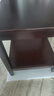 福林成简约沙发边桌客厅角几实木质小茶几美式方几家用小桌子角柜床头桌 长宽48*48高55cm 黑胡桃色 实拍图