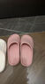 名创优品（MINISO）软云系列浴室拖鞋 黑色41-42码 实拍图