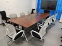 科硕 上海办公家具简约 6人8人办公会议桌长桌多人新款会议桌椅组合 定做尺寸颜色 实拍图