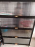 厨事优鞋柜门口入户收纳柜一体靠墙多层家用鞋子客厅玄关柜钢制防尘鞋架 实拍图