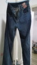 萝美酱2025新款牛仔裤女春秋阔腿宽松裤子高腰小个子窄版休闲裤秋冬直筒 复古蓝加长【身高165cm以上】 M 【建议93-110斤】 实拍图