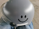 新日新日3C国标认证摩托电动车头盔男女四季通用骑行电瓶车半盔安全帽 火山灰【高清长镜】 3C新国标A类 实拍图