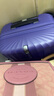 新秀丽（Samsonite）行李箱20英寸拉杆箱时尚竖条纹旅行箱包紫色GU9密码登机箱 实拍图
