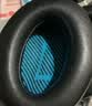 比博欧 适用博士BOSE QC2 QC15 AE2 QC25耳机套QC35海绵套耳罩 小羊皮【黑色耳套+蓝色垫子】 实拍图