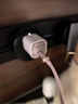 ANKER安克 充电线苹果mfi认证适用iphone11/12/13/14手机充电器3Atype-c转lightning快充数据线 0.9m粉 实拍图