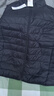 雪中飞秋冬新款男式轻薄羽绒服马甲基础男士短款羽绒秋马甲 宝石黑|8086 3XL 190/108A 实拍图
