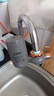 美的（Midea）净水器水龙头过滤器家用自来水滤水器直饮前置过滤器厨房卫生间通用除水垢除余氯双出水可清洗滤芯 一机三芯【两年免换滤芯】 实拍图