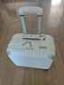 莎米特行李箱16英寸商务空乘登机旅行箱可上飞机小型拉杆箱 PC338TC米白 实拍图