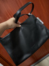 半坡饰族（bampo）女包包新款福瑞方方包头层牛皮大容量轻奢单肩斜挎包礼物女友 墨碳黑【葫芦专属五金】 实拍图
